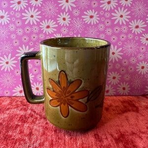 Vintage Fred Roberts Japanese Stoneware Mug 🌼